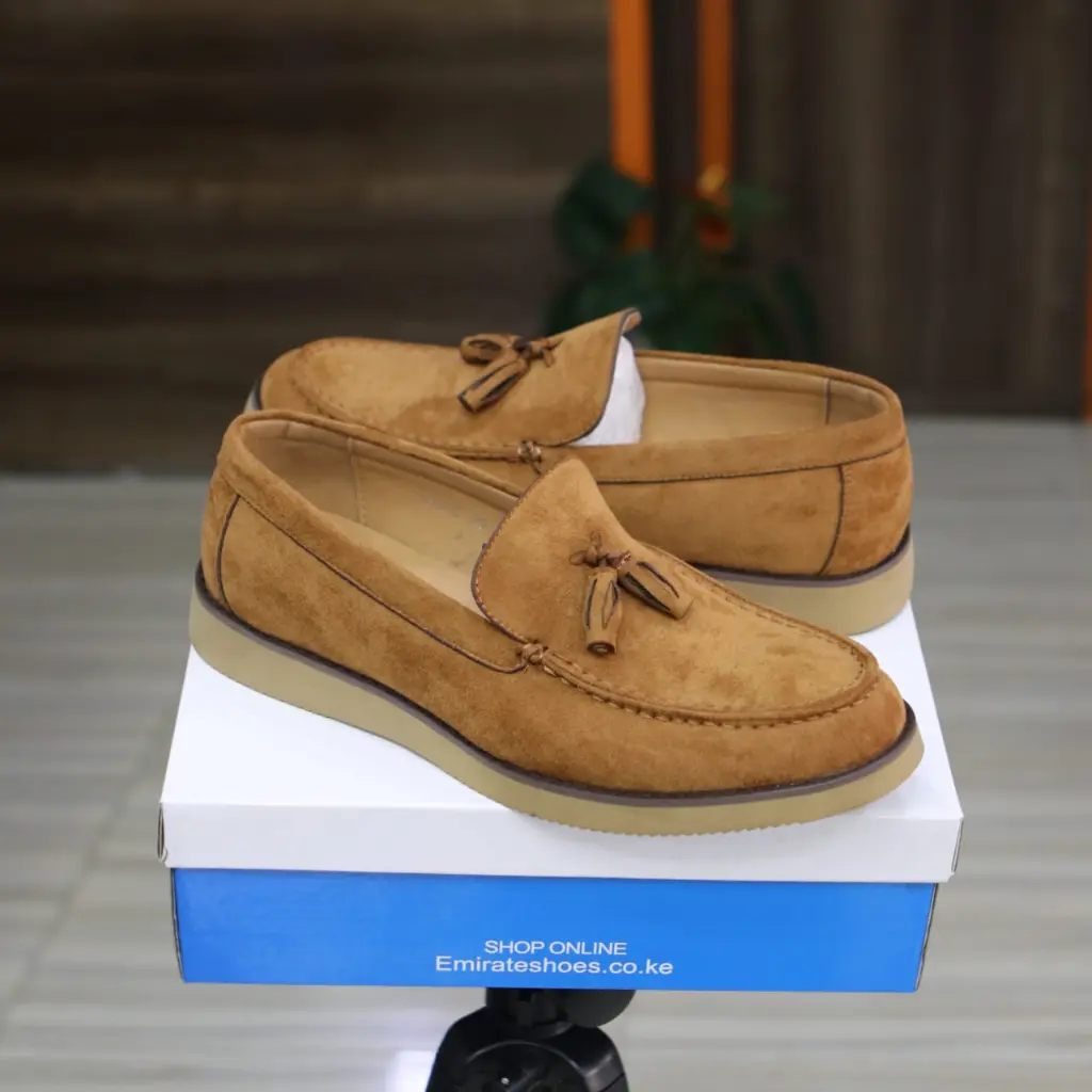 kwame  slip-on moccasin loafers brown 3500.webp