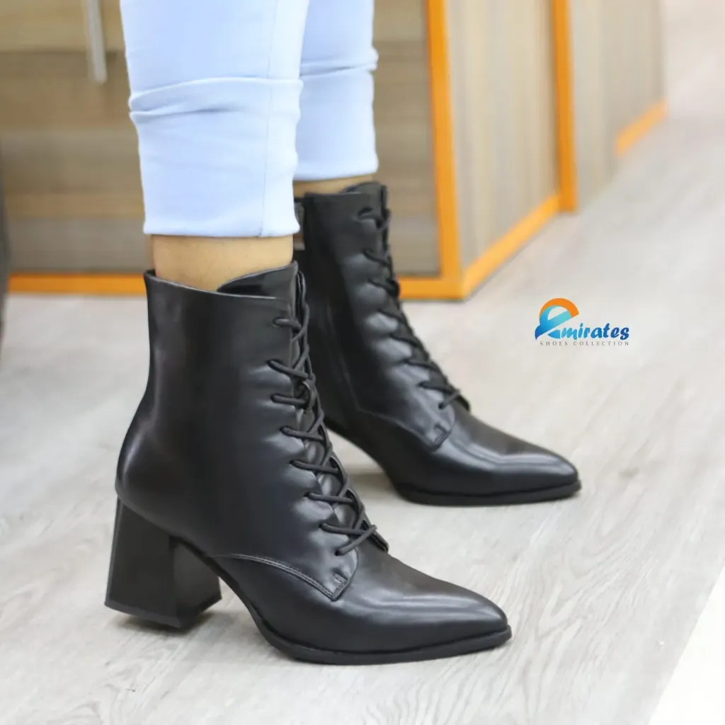 Palmah Lace-Up Ankle Boots