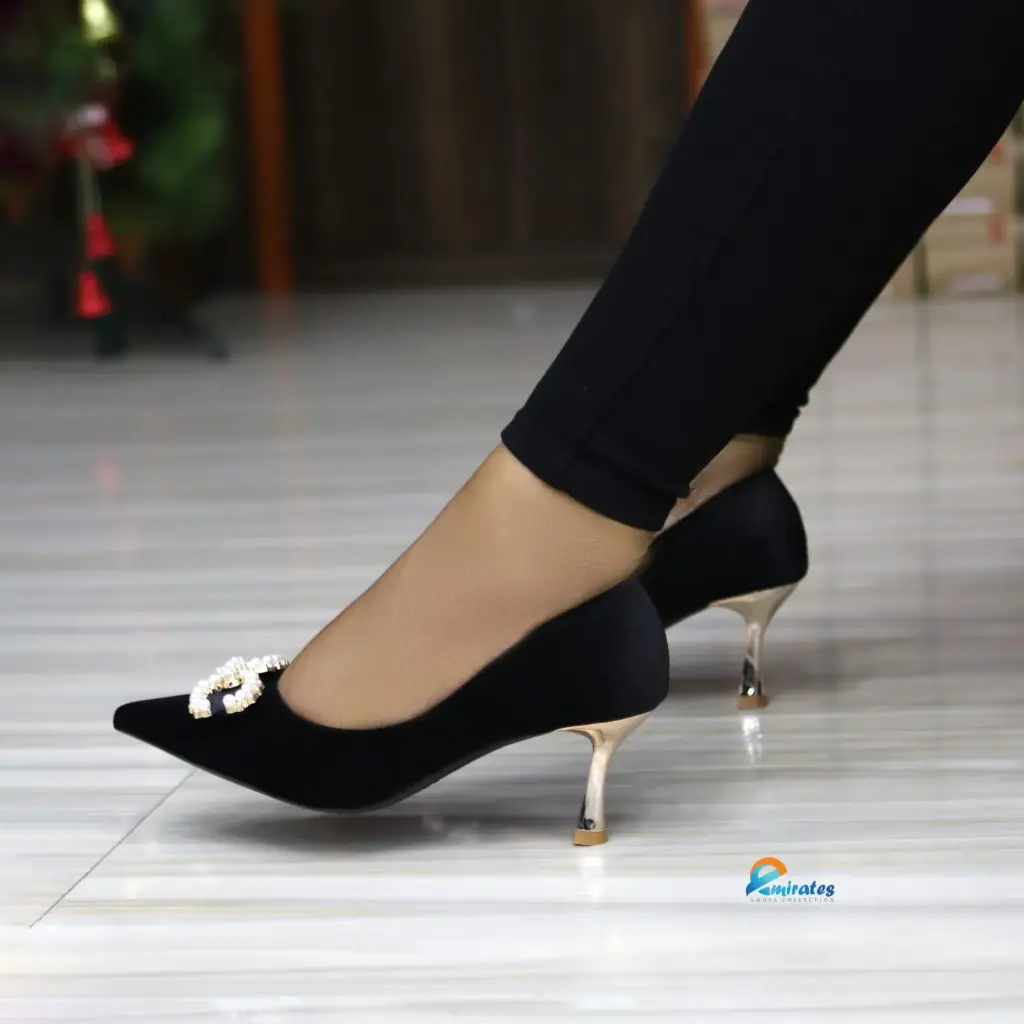 Annabelle kitten pumps (green)