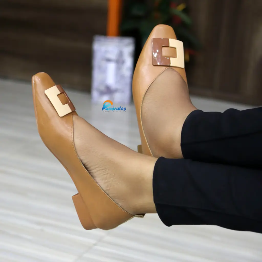 Hanna square-toe ballet flats 