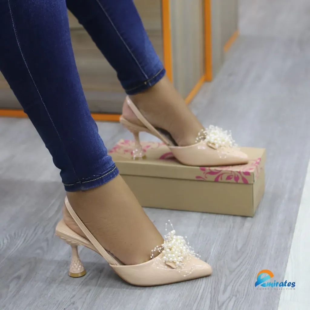 Guinevere Slingback Kitten heels