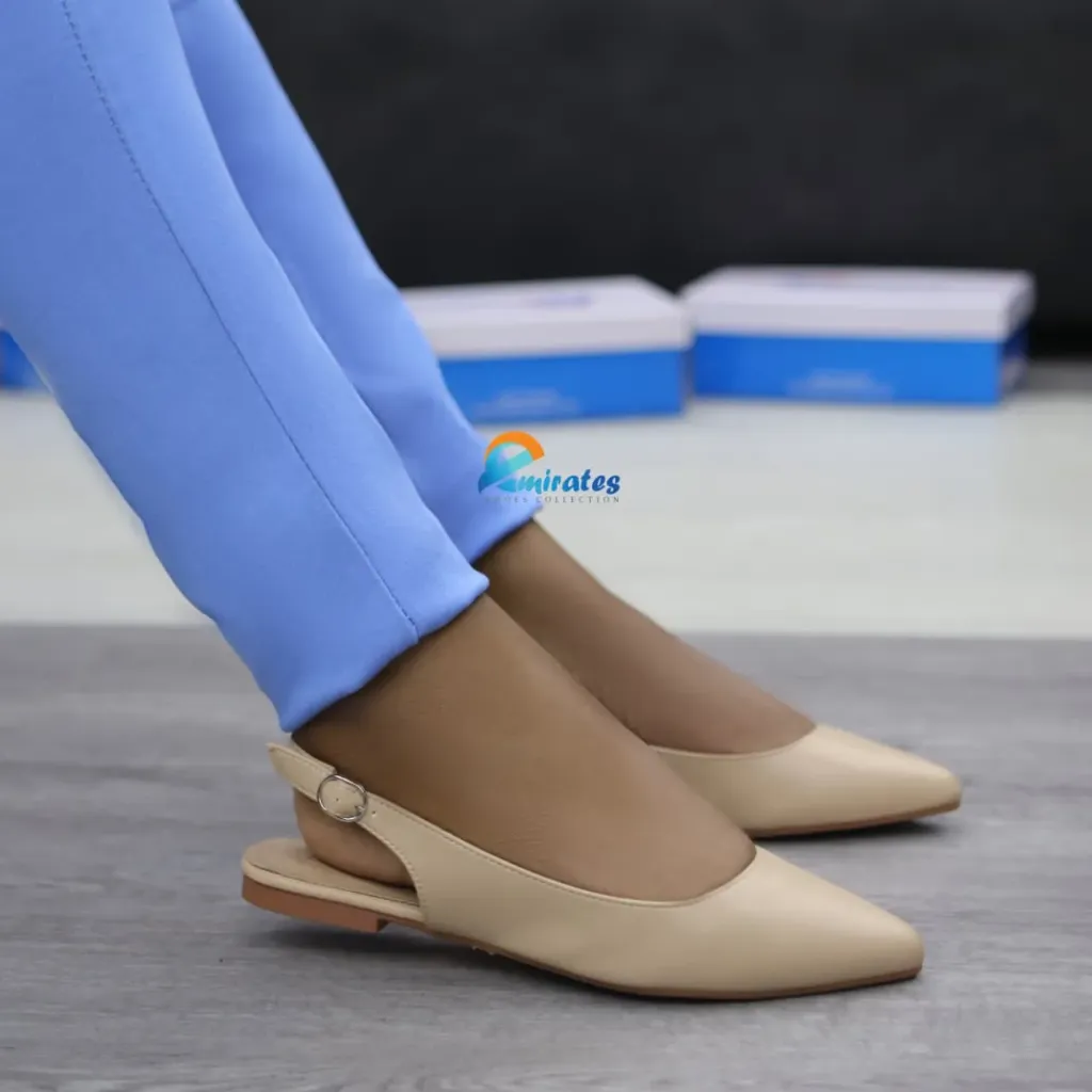 Kitty Pointed toe Slingback flats