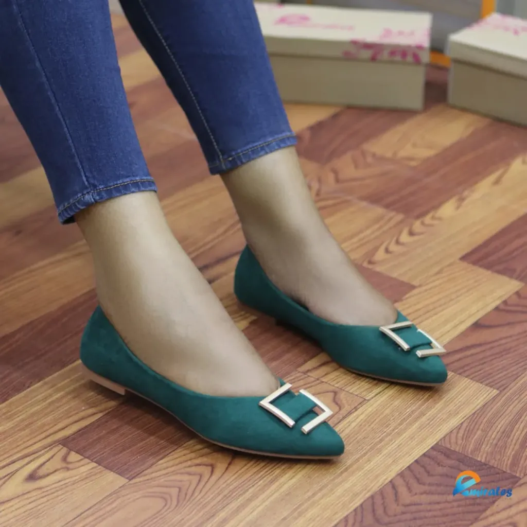 Nala Pointed toe horizon flats