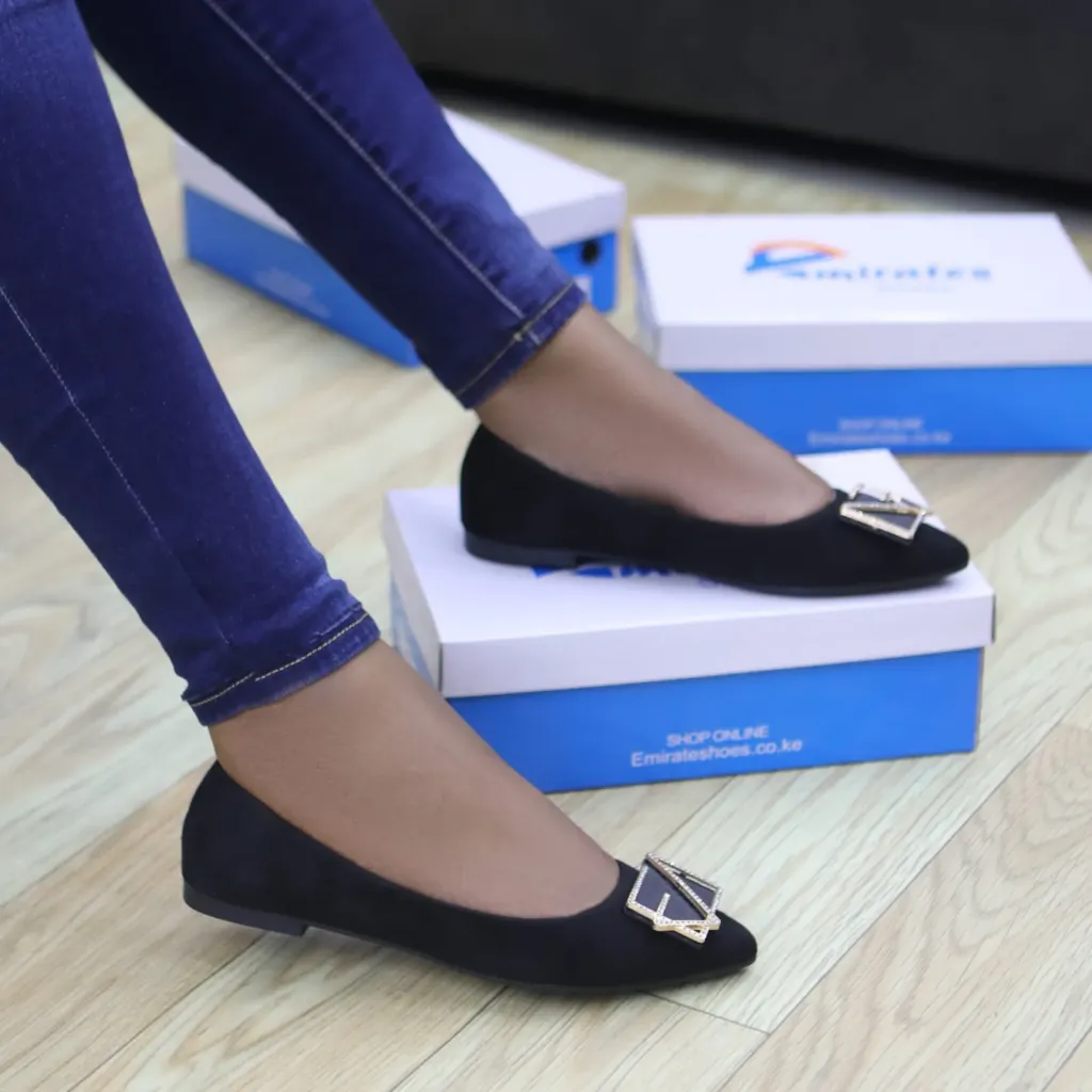 Enid matte pointed toe flats