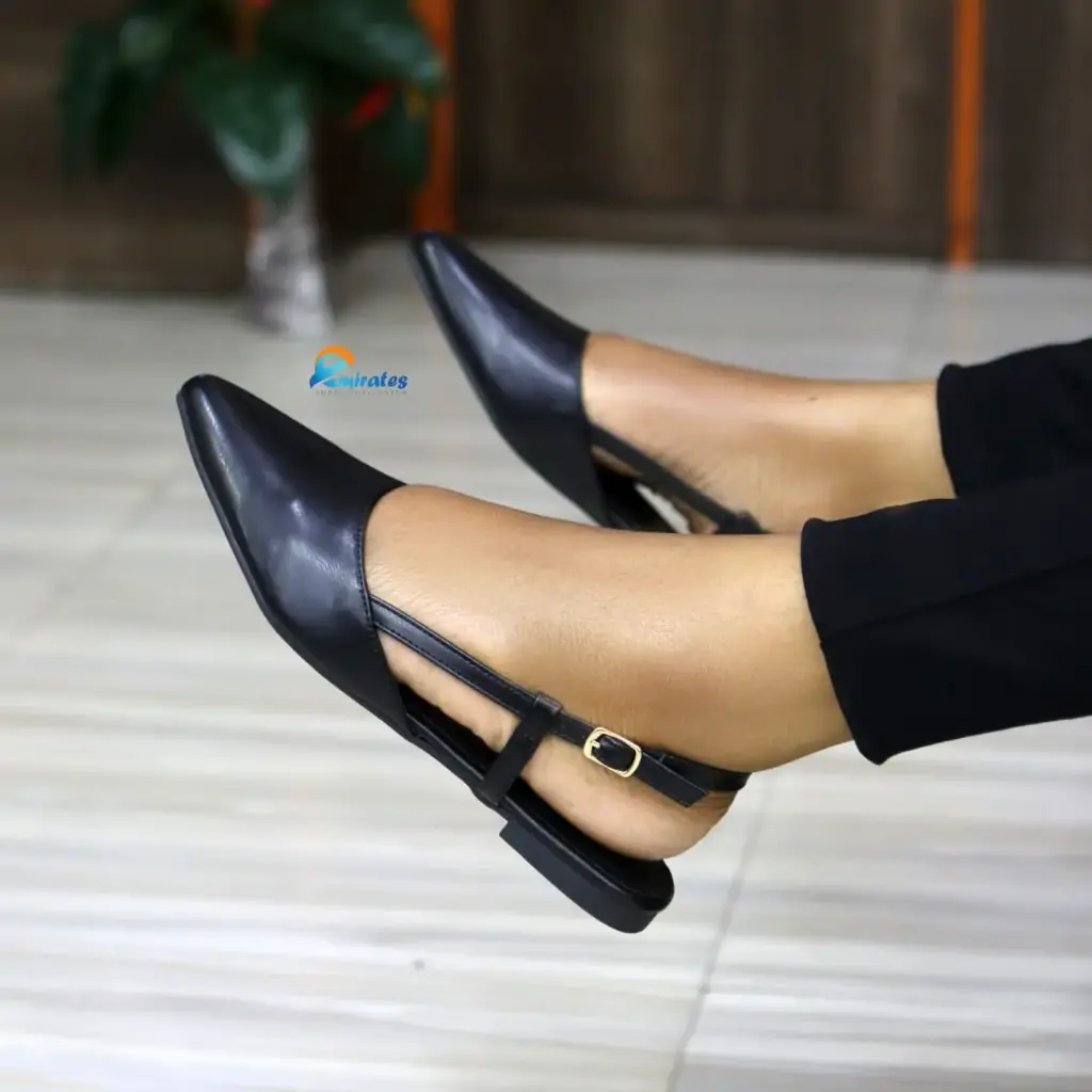 Romy pointed toe slingback flats