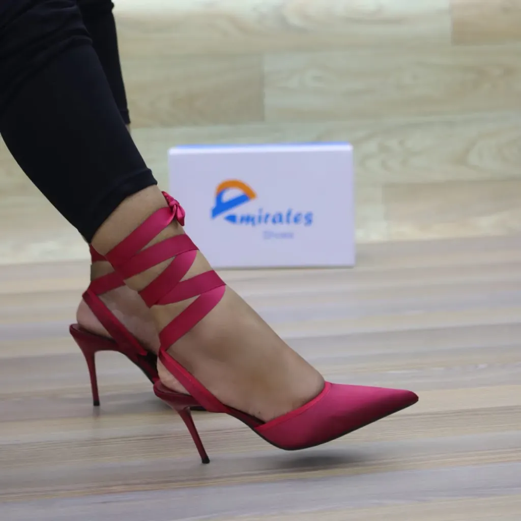 Alexis Lace-Up Stiletto Pumps