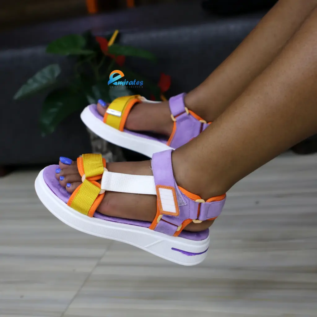 Capri multi colored trekking sandals 