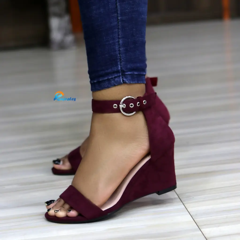 Everly ankle strap wedge sandals
