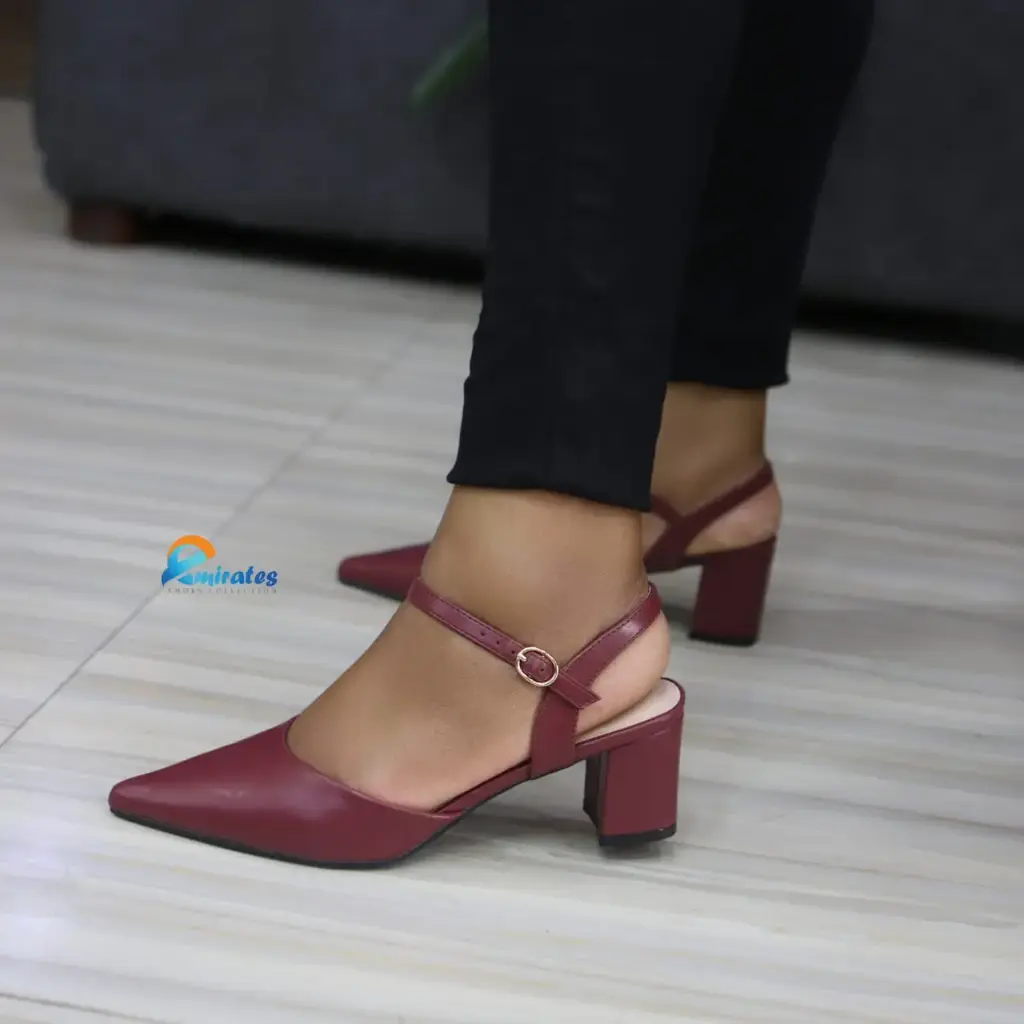 Regina ankle strap block heels