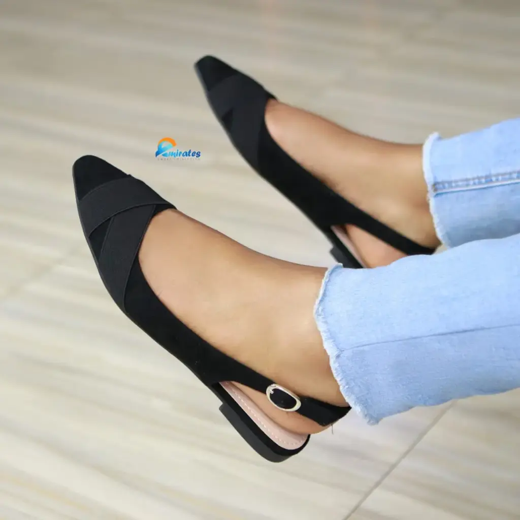 Lana slingback pointed toe flats 