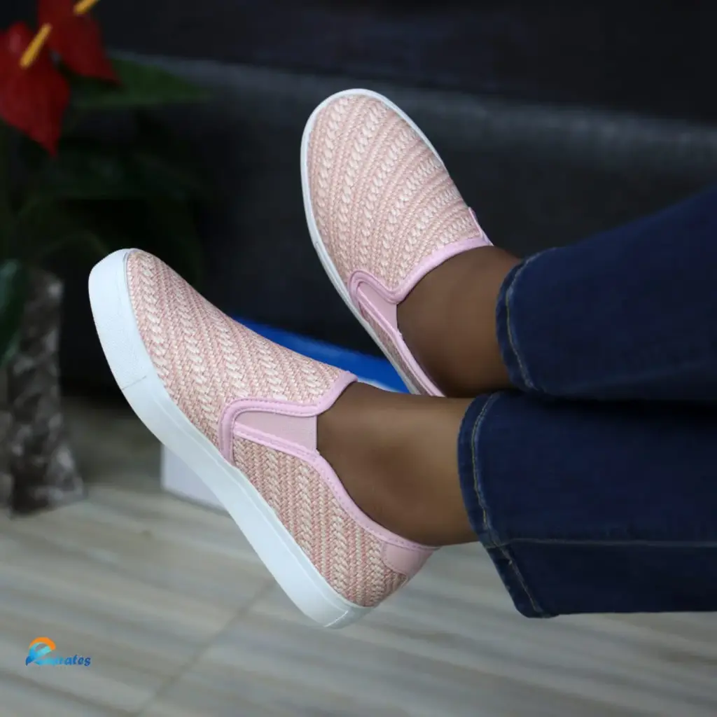 Robin slip-on fashion sneakers  (Grey)