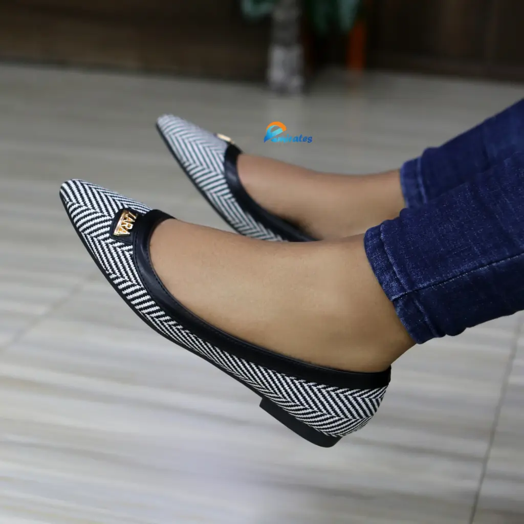 Caroline pointed-toe ballet flats