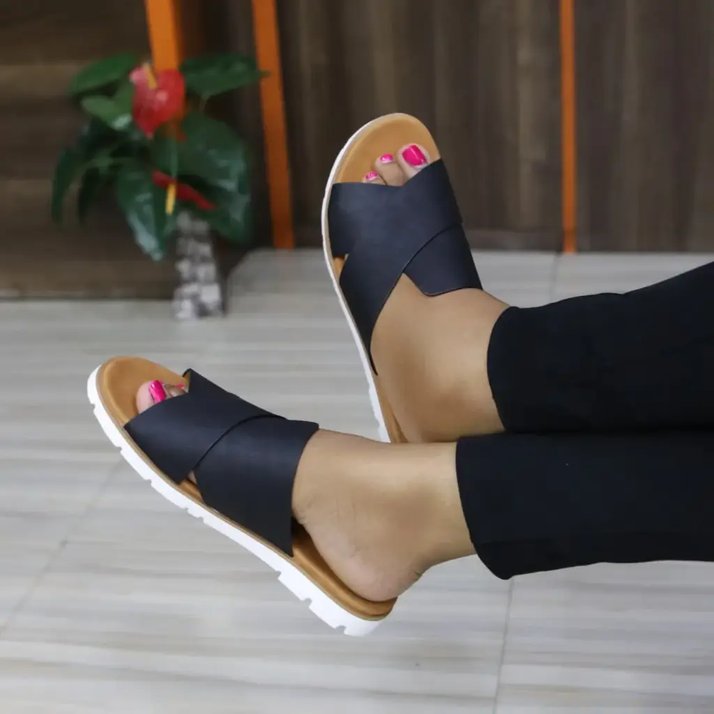 Sandra slide sandals 