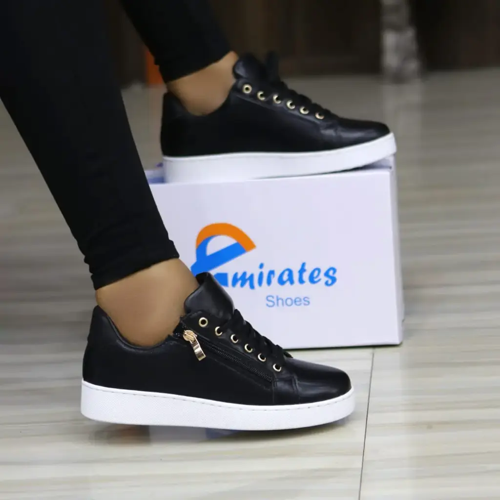 Frankie lace-up platform sneakers