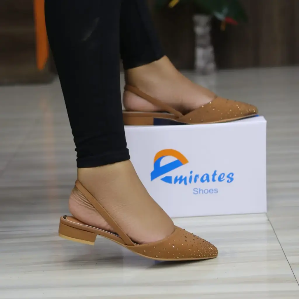 Lyra slingback flats