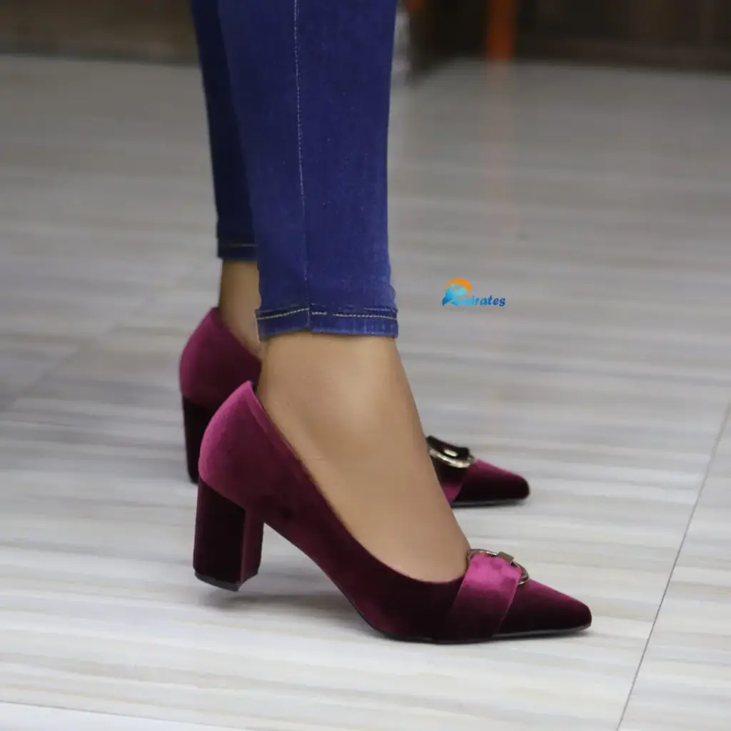 Olivia block heel pumps 