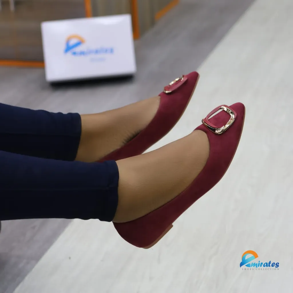 Neville ballet flats (red)