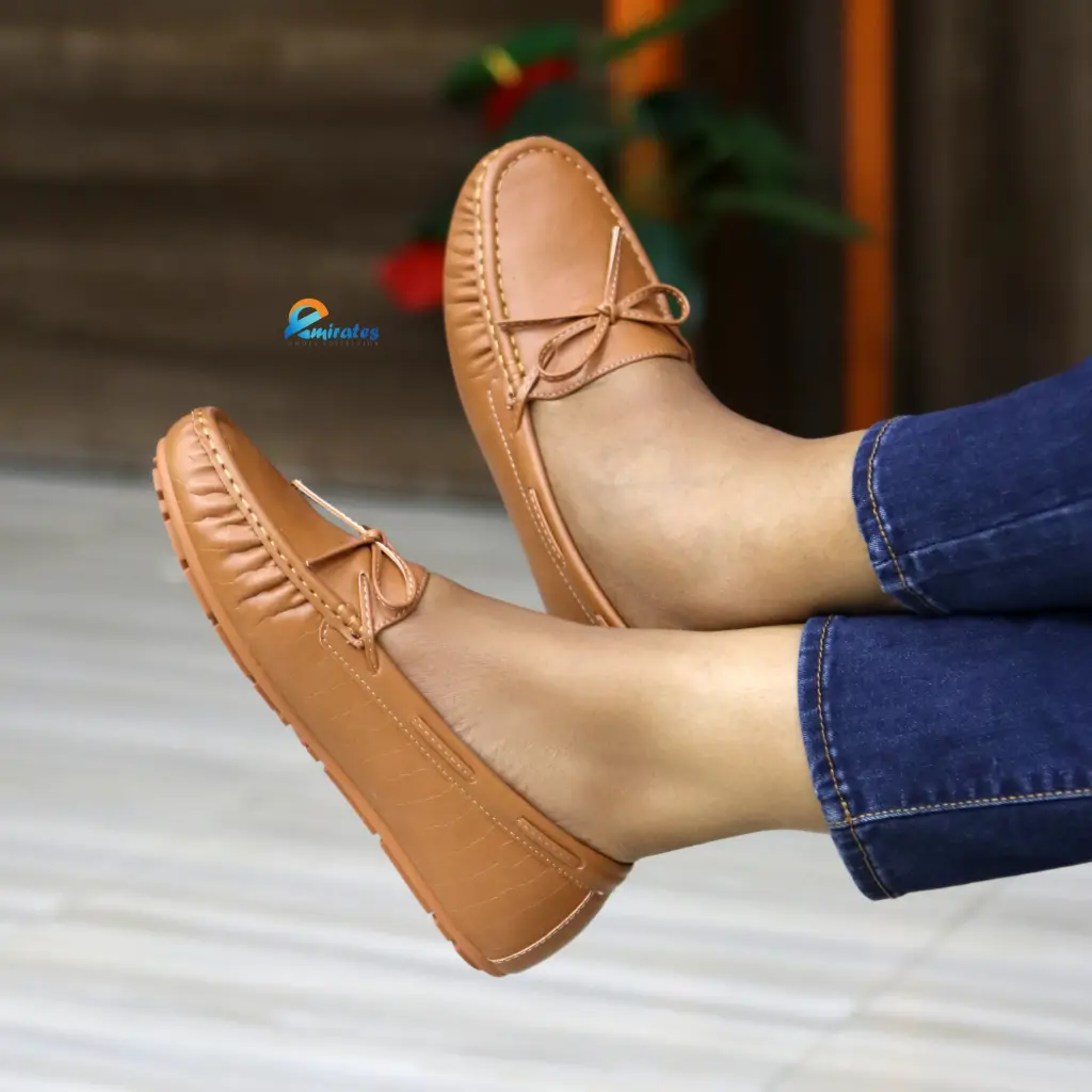Elodie brown moccasins 