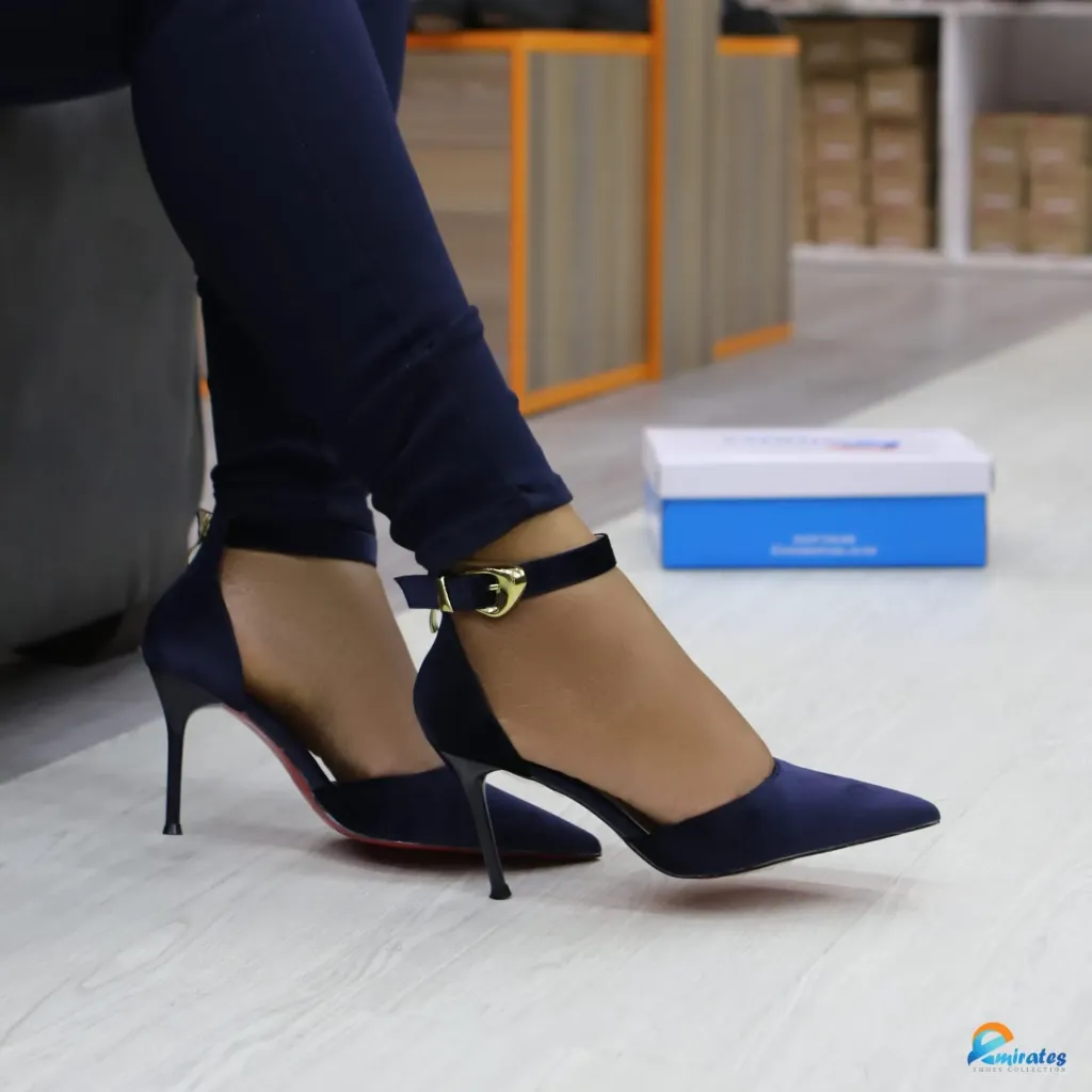 Louisa ankle strap stilettos