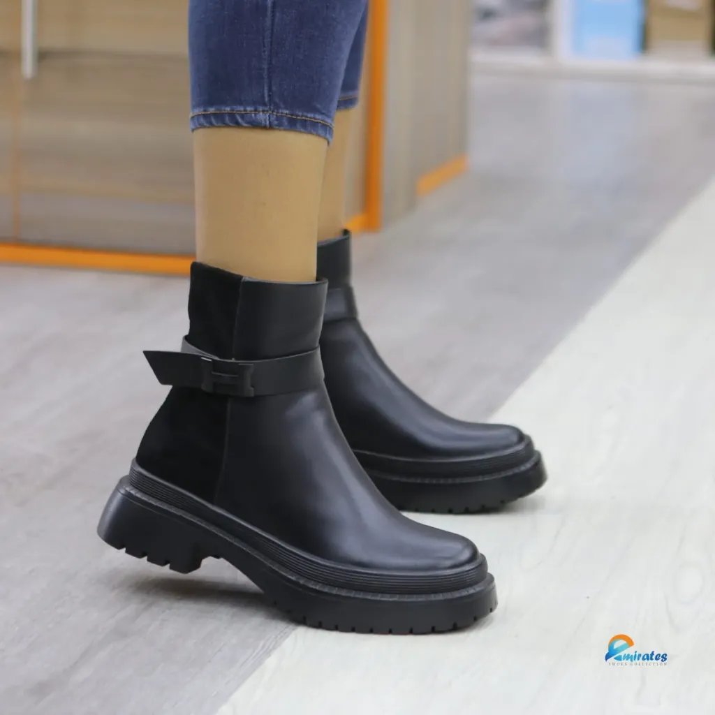 Bernice Lug Sole Ankle Boots