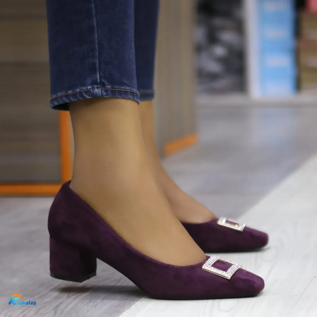 Anna block heels (blue)