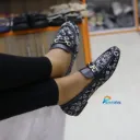 Ivor patterned slip-on loafers