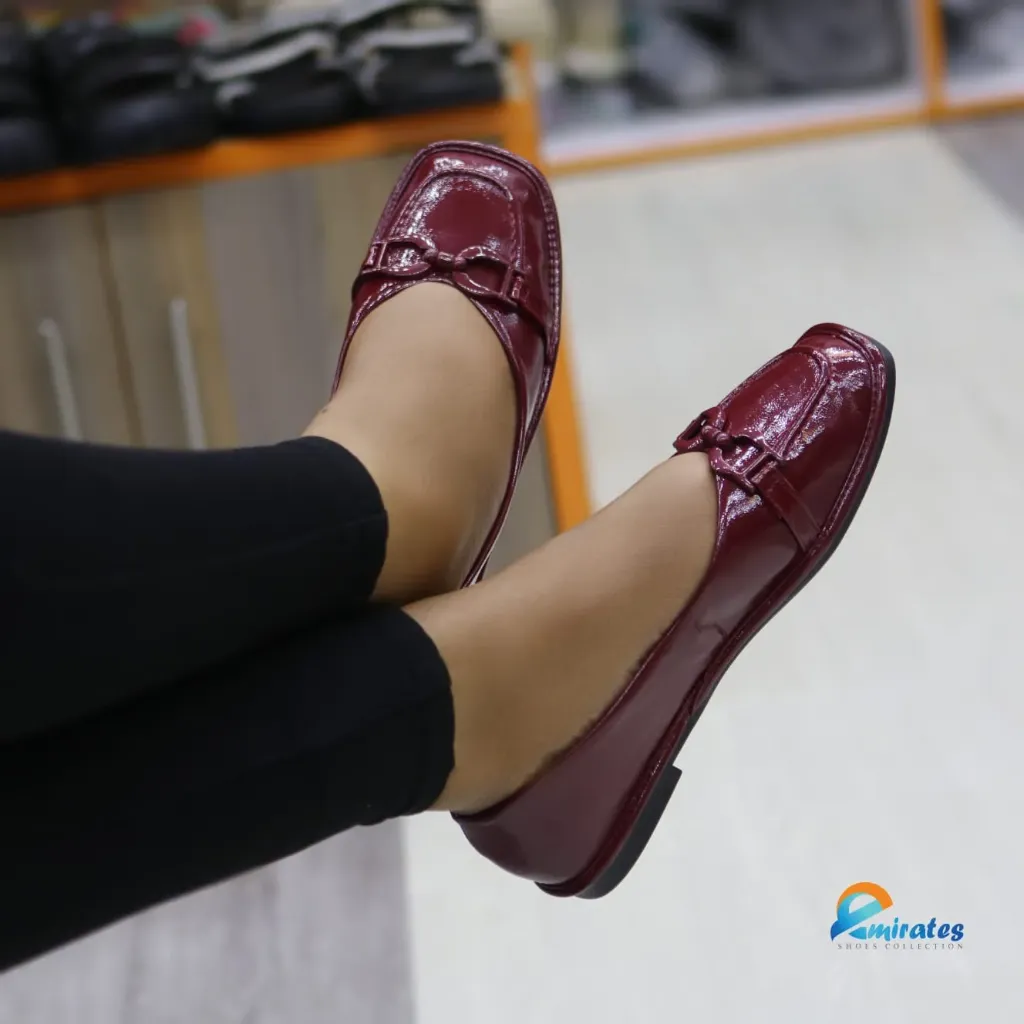 Maggie square toe ballet flats